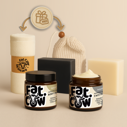 Dry Skin Face & Body Starter Kit | Essential Tallow Moisturiser and Soap Kit