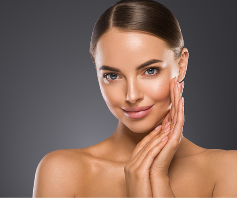 woman with a healthy skin