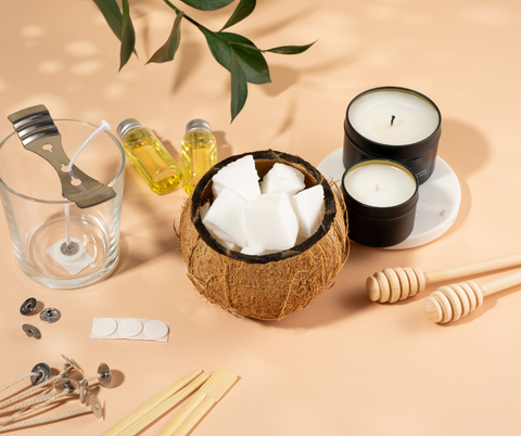 Tallow candle making